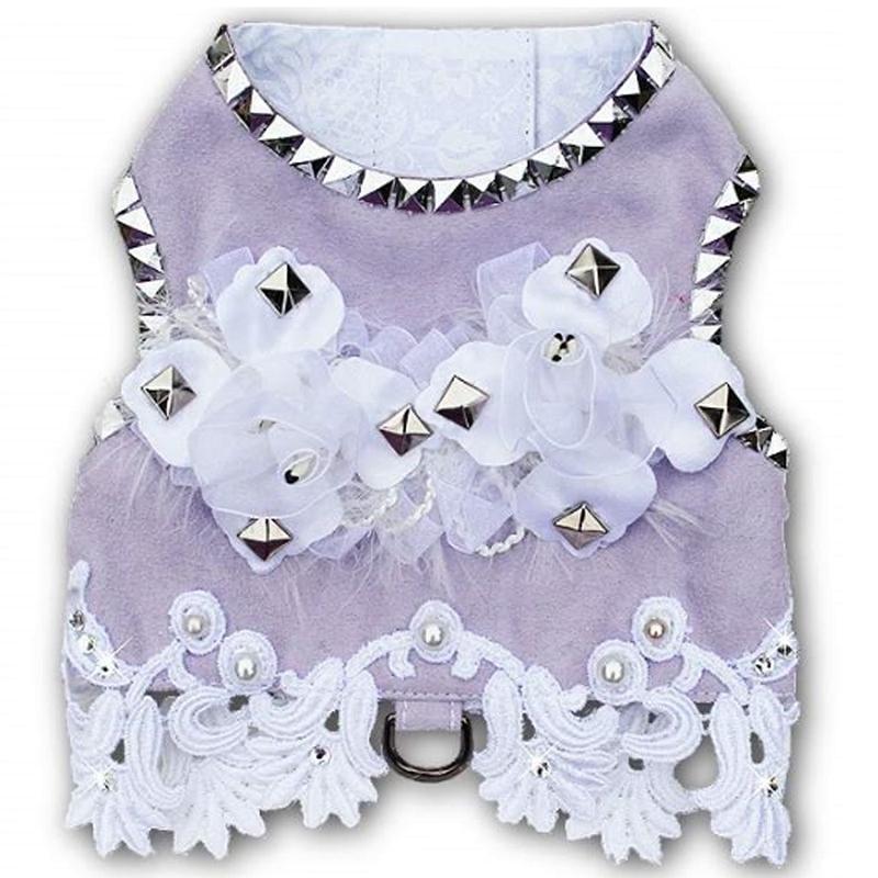 Rock Garden Floral Lace Dog Harness Vest
