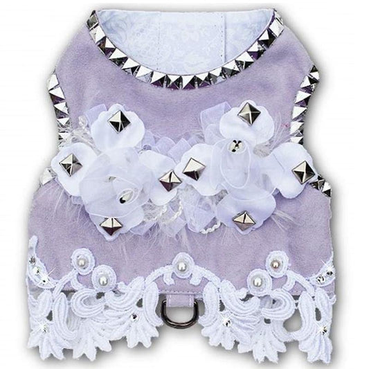 Rock Garden Floral Lace Dog Harness Vest